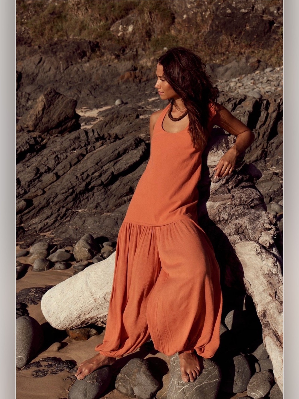 Free People free-est Bretten One-Piece Balloon Leg Jumpsuit NWT Small